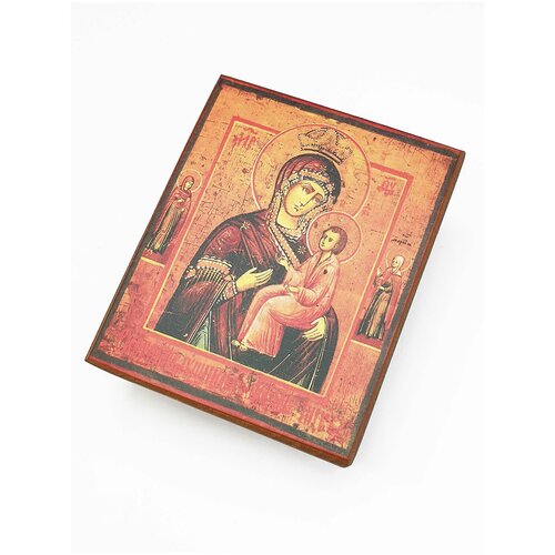 Икона Божией Матери Скоропослушница, размер иконы - 20х25 икона божией матери скоропослушница рукописная арт ир 573