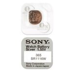 Батарейки Sony 365 SR1116W BL1 (10шт) - изображение