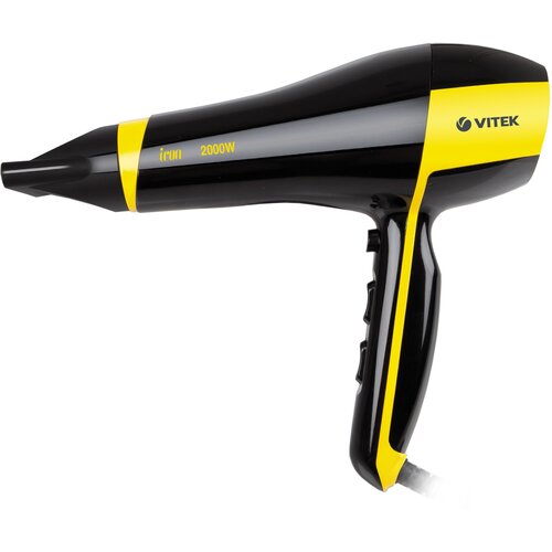 Фен VITEK VT-2295 2000 Вт черныйжелтый 148100₽