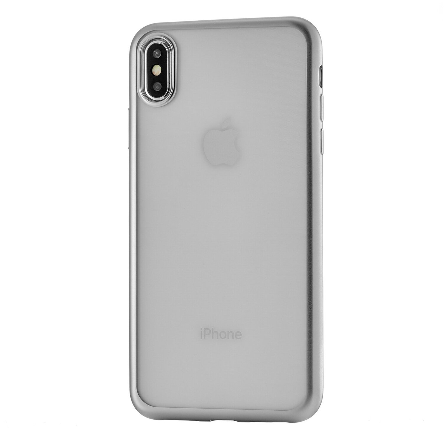 UBear FRAME TONE Case for iPhone Xs Max (прозрачный силикон с рамкой)