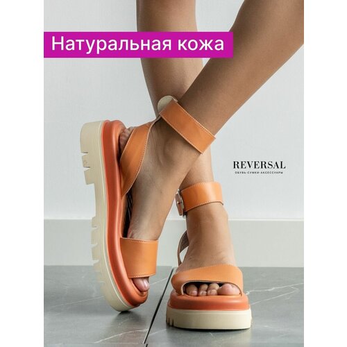 Сандалии Reversal, размер 38, оранжевый