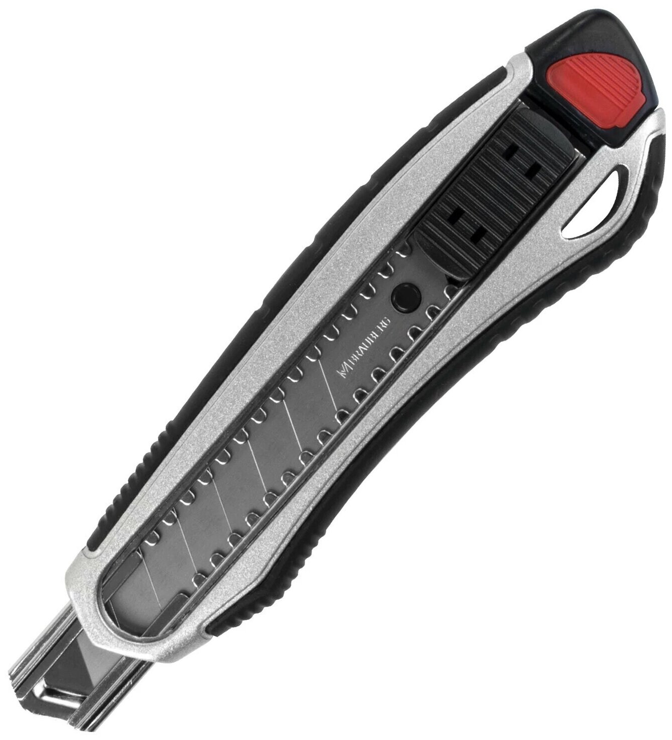 Ножницы BRAUBERG, 210 мм, суперпрочные, титановое покрытие, 2-х сторонняя заточка, блистер, 236790 - фото №1