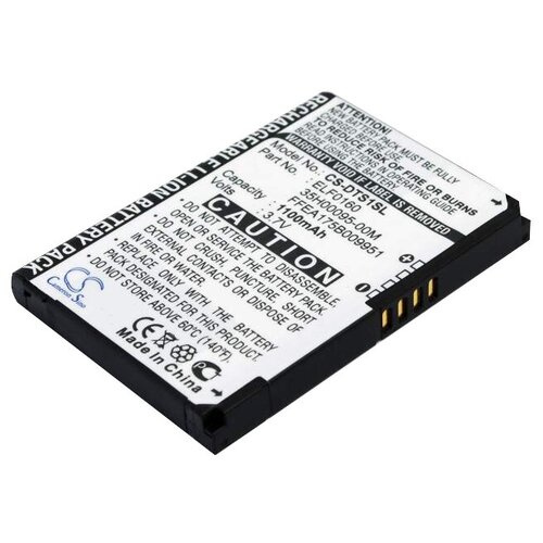 аккумулятор ibatt ib b1 m250 1100mah для htc o2 t mobile topa160 35h00125 04m 35h00125 07m 35h00125 11m Аккумулятор Cameron Sino CS-DTS1SL 1100 мАч для O2 XDA Nova