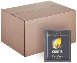 Чай черный Curtis Earl Grey в пакетиках, 200 шт.