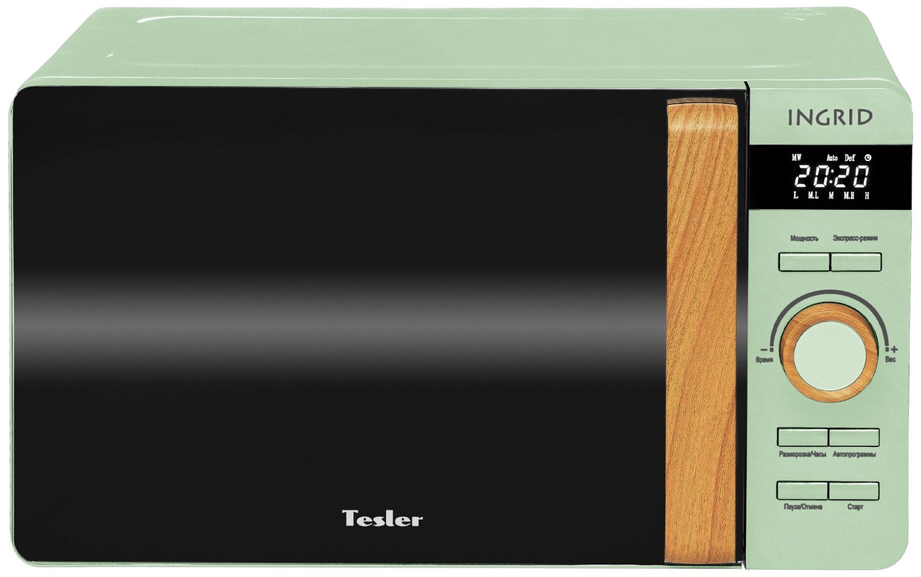Микроволновая печь TESLER ME-2044 FJORD BLUE — купить в интернет-магазине по низкой цене на Яндекс Маркете