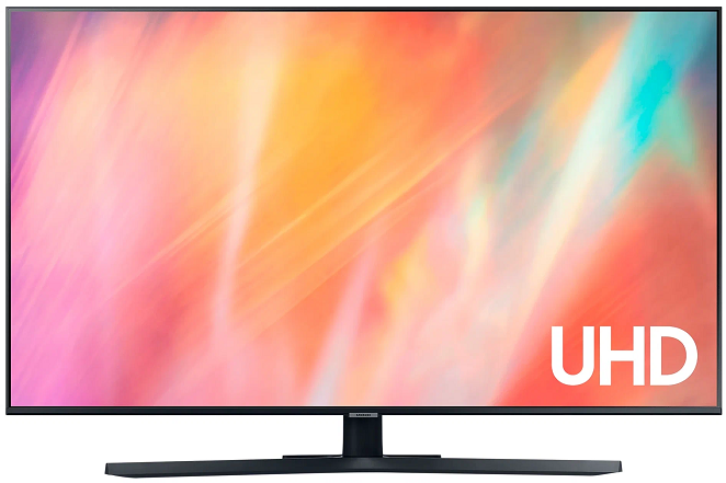 Телевизор Samsung UE50AU7500U 2021 LED, HDR, черный