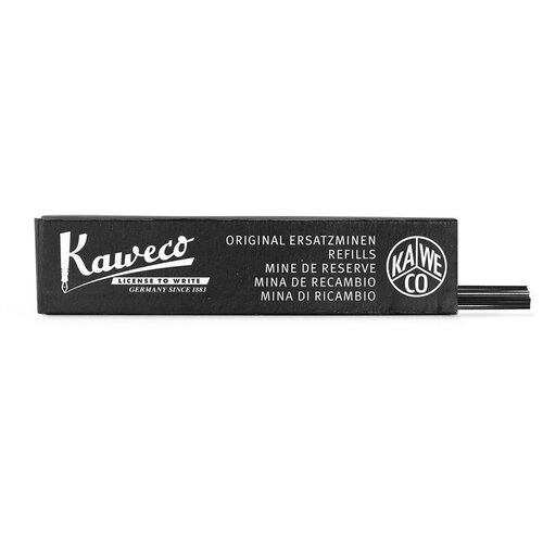 Kaweco Набор грифелей для механических карандашей HB, 2.0 мм, 24 шт. набор грифелей для механических карандашей kaweco 5b 3шт 5 6мм черный