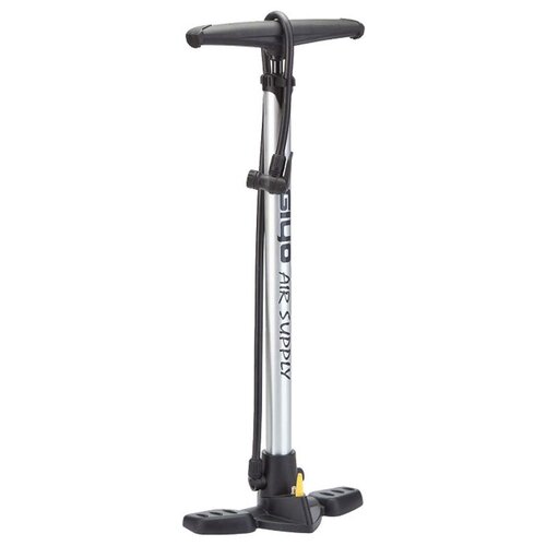 Насос велосипедный Giyo GF-32 напольный Т-ручка высокого давления автовело переходник серебро 265300₽