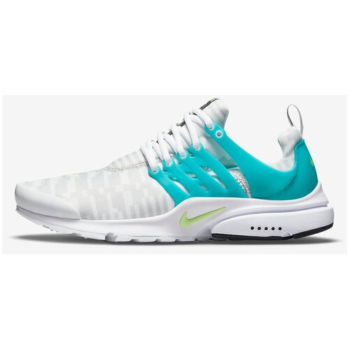 фото Кроссовки nike air presto размер 8, белый/aquamarine/чистая платина/lime glow