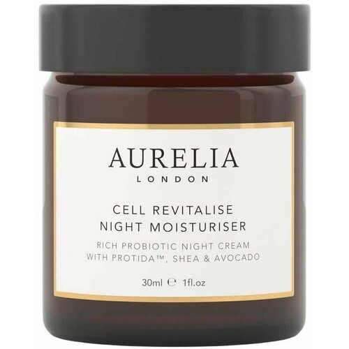 Омолаживающий восстанавливающий ночной крем с пробиотиками AURELIA Cell Revitalise Night Moisturiser 30ml