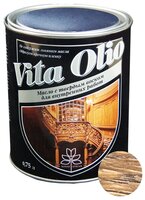 Масло-воск Живая краска VITA OLIO для внутренних работ с твердым воском, каштан, 0.75 л