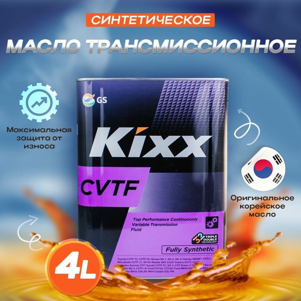 CVTF для вариаторов синтетика 4 л L251944TE1