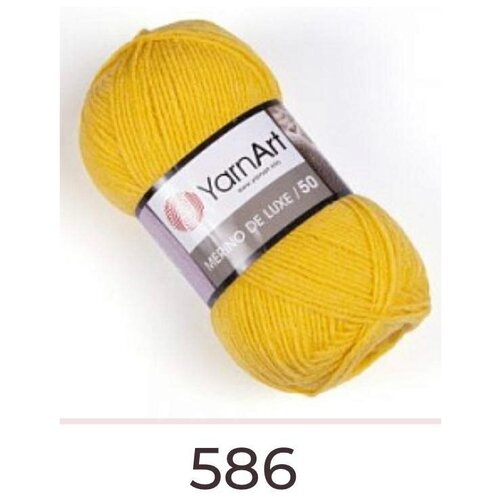 Пряжа для вязания YarnArt Merino de Lux 100г 280м 50% шерсть, 50% акрил