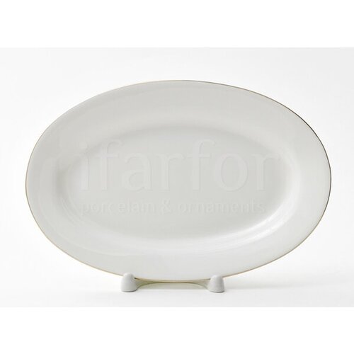 Блюдо овальное Золотая лента STOPPARD Стандарт