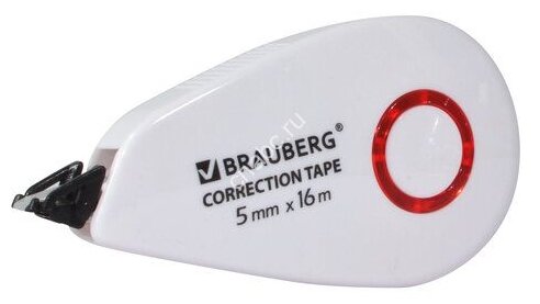 BRAUBERG Корректирующая лента Super 5 мм х 16 м