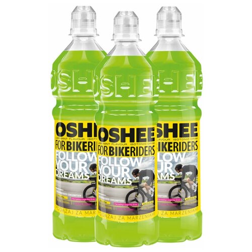 Изотонический напиток OSHEE Isotonic Drink (для велосипедистов), 750 мл, лайм-мята (6 шт)