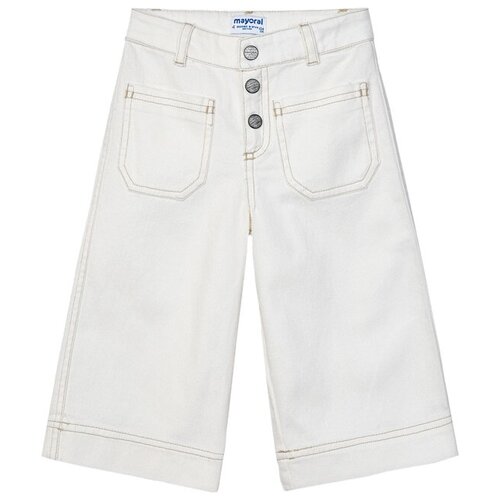 фото Джинсы mayoral размер 8(128), 072 белый