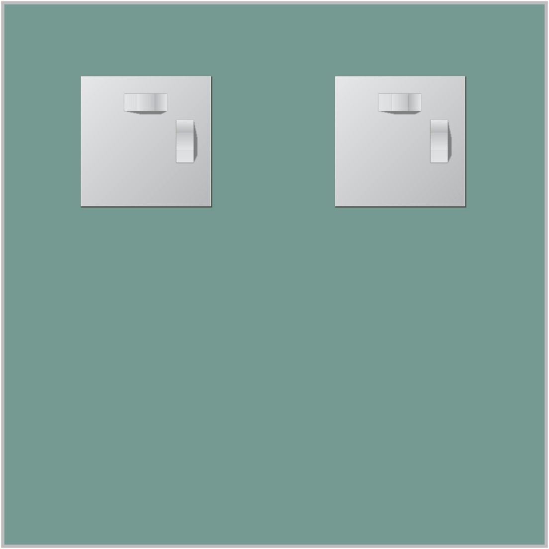 Зеркало настенное Квадратное с фацетом Comfort EVOFORM 30х30 см, для гостиной, прихожей, спальни, кабинета и ванной комнаты, BY 0901 - фотография № 6