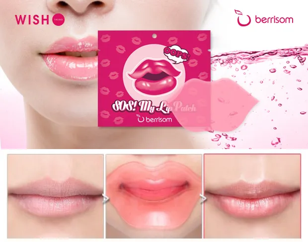 Маска-патч для губ с коллагеном SOS My Lip Patch 3гр Berrisom - фото №7