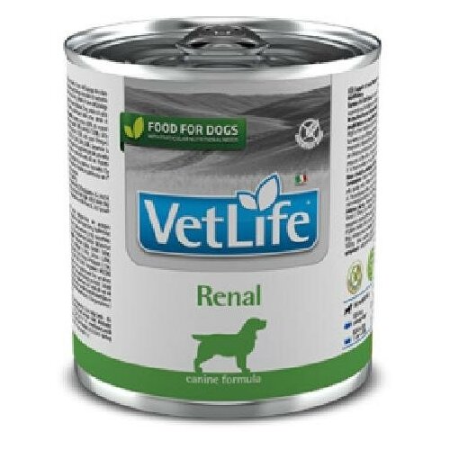 FARMINA вет. корма Консервы для собак при почечной недостаточности VET LIFE 10856 | Vet Life Renal 0,3 кг 41128 (4 шт) влажный корм для собак farmina n