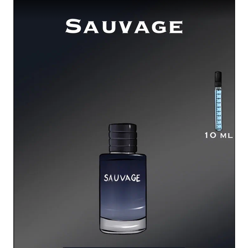 Духи мужские стойкие пробник саваж 10 мл туалетная вода мужская christian dior sauvage 100 ml духи