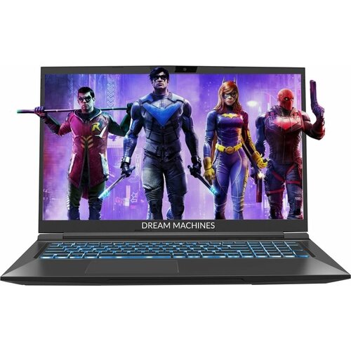 Ноутбук Dream Machines (RT3060-17RU20) ноутбук hp omen 16 c0057ur amd ryzen 7 5800h 16 1 1920x1080 16gb 512gb ssd nvidia geforce rtx 3070 8gb wi fi bluetooth dos