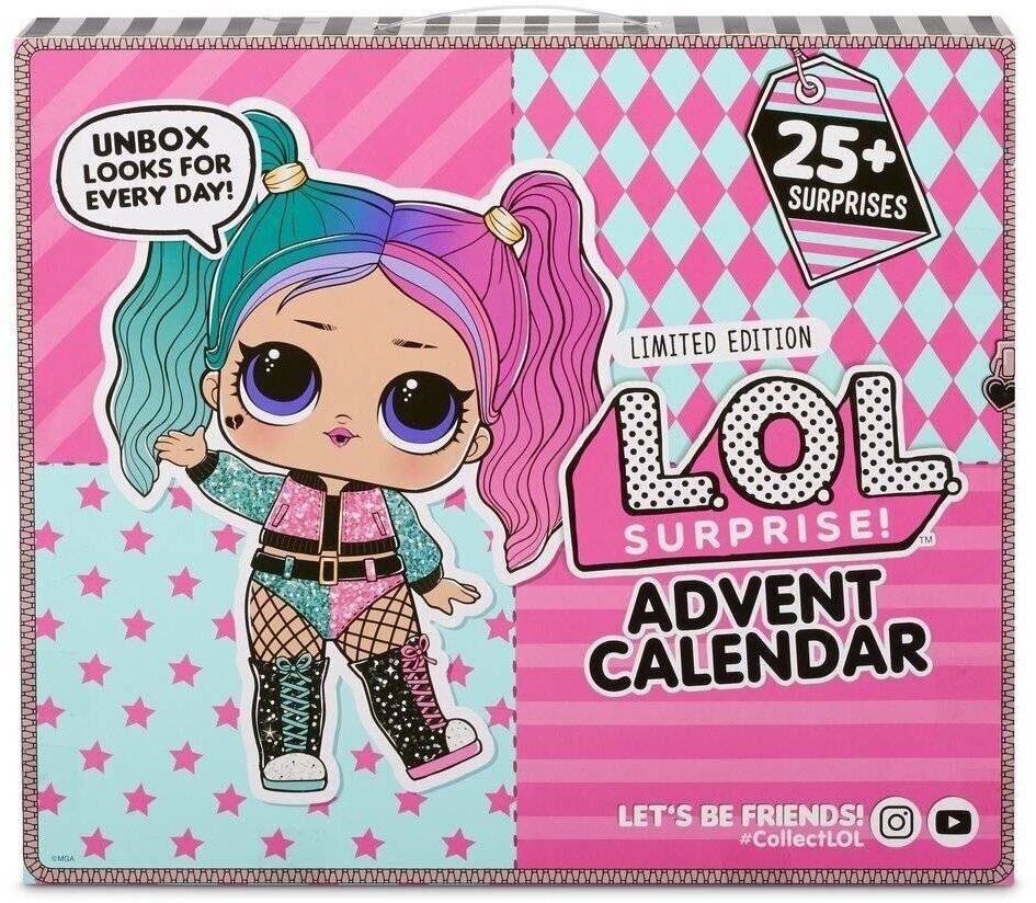 LOL surprise Advent календарь, Игровой набор с куклой