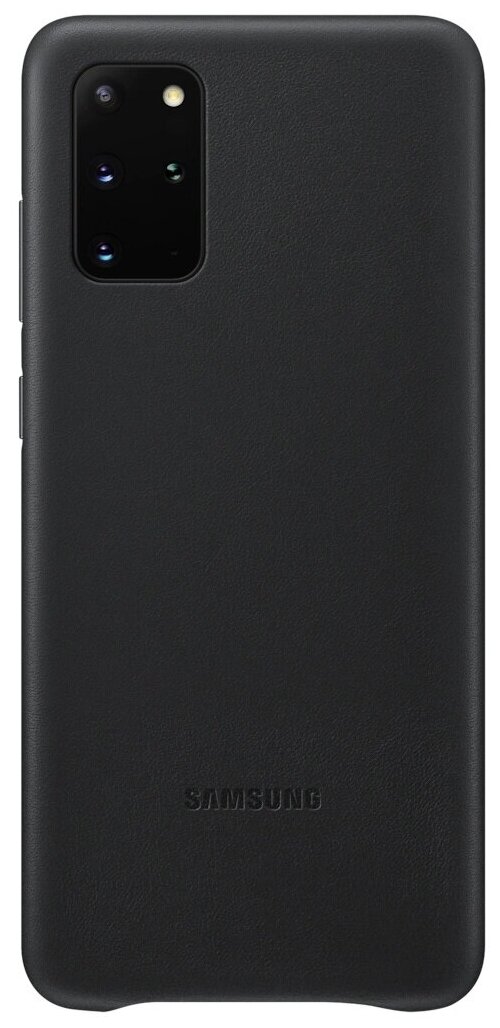 Накладка Samsung Leather Cover для Samsung Galaxy S20 Plus G985 EF-VG985LBEGRU черная