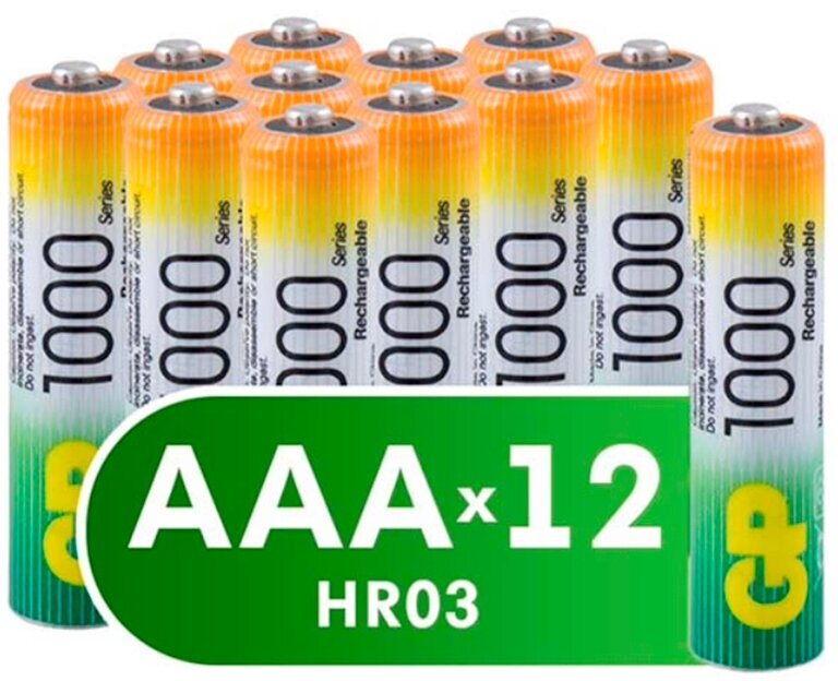 Аккумулятор AAA - GP 950mAh 100AAAHC-B12/312 (12 ук)