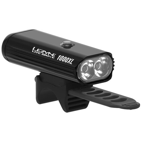 Фонарь передний LEZYNE Lite Drive 1000Xl черный фонарь передний lezyne macro drive 1300xxl black 2022 one size