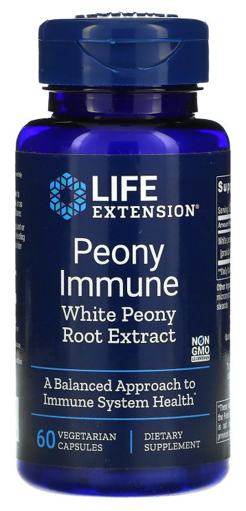 Life Extension Peony Immune 600 mg (60 caps)