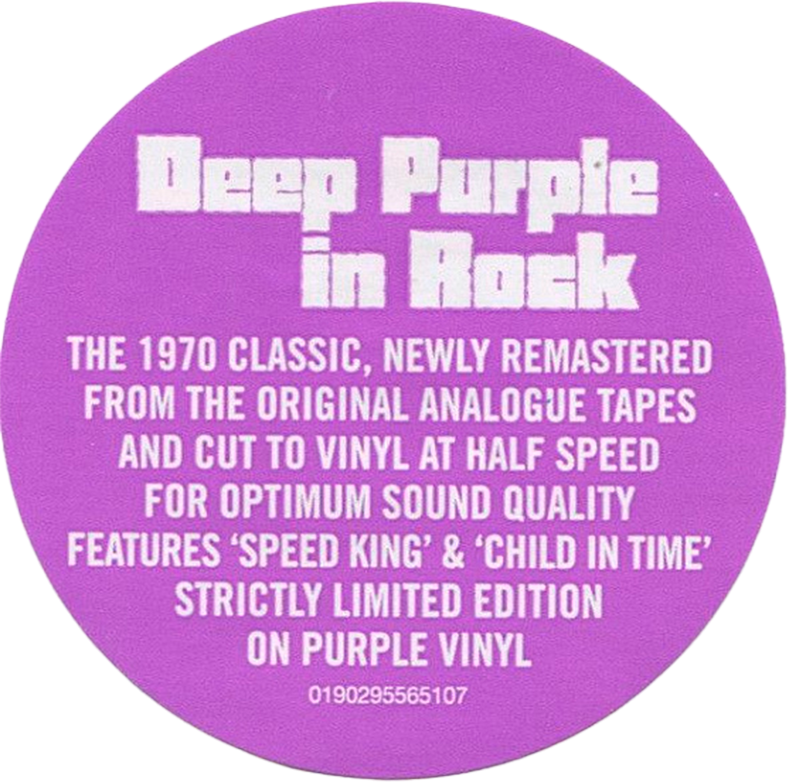 Deep Purple Deep Purple - In Rock (colour) Warner Music - фото №6