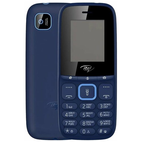 Мобильный телефон ITEL IT2173N DS Deep blueтемно-синий 91100₽