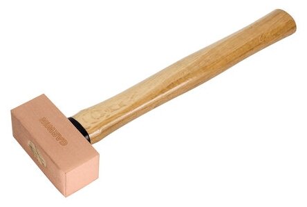 GARWIN PRO GHT-HW1000C Молоток медный с деревянной рукояткой, 1000 г
