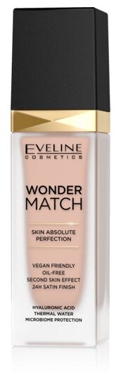 Eveline Cosmetics Тональный крем Wonder Match, 30 мл/30 г, оттенок: 25 light beige, 1 шт.