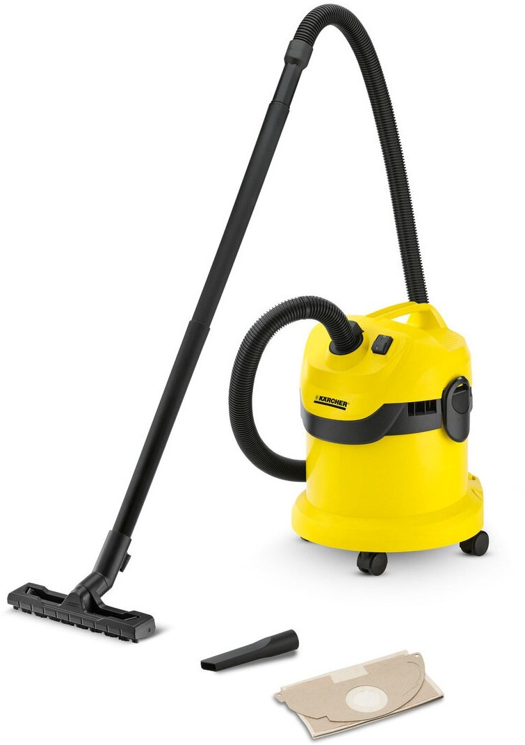 Пылесос KARCHER WD2 (1.629-783.0) 1000 Вт