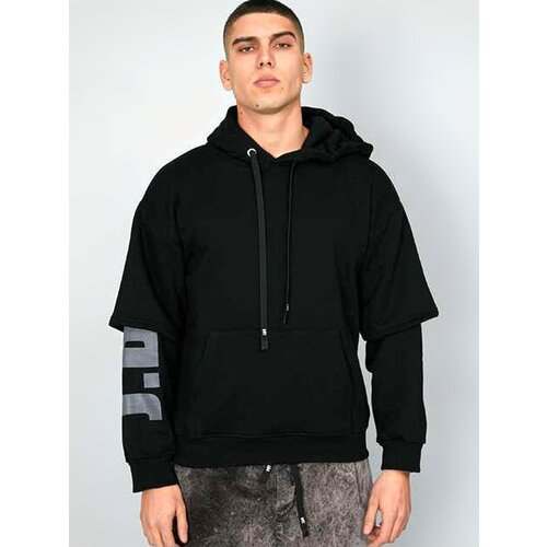 фото Толстовка мужская, j.b4, артикул: 4mc2602, цвет: черный, размер: m