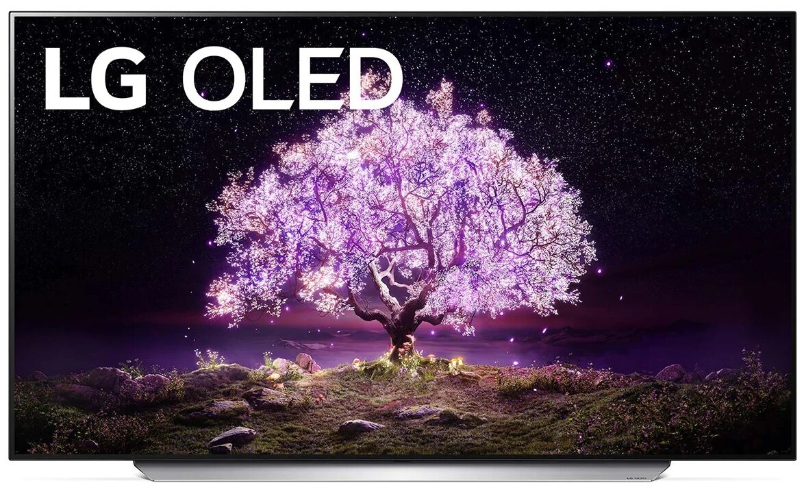 65" Телевизор LG OLED65C1RLA 2021 OLED, HDR RU, ванильный белый