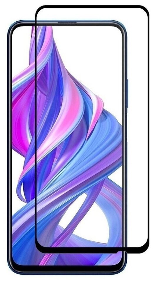Защитное стекло для Honor 9X /Huawei P Smart Z /Y9 prime (2019) (для Хонор 9X/ Хуавей Y9 Прайм) полноэкранное, полноклеевое
