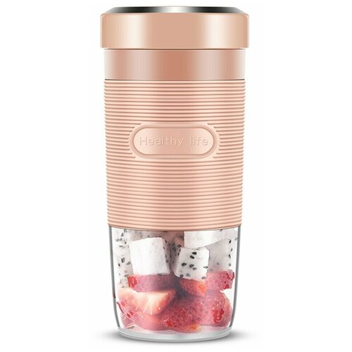 Кружка-блендер Portable Juice Cup Morphy Richards, 300 мл, розовая