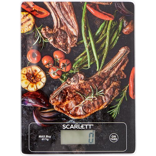 Весы кухонные электронные Scarlett SC-KS57P39 рисунок