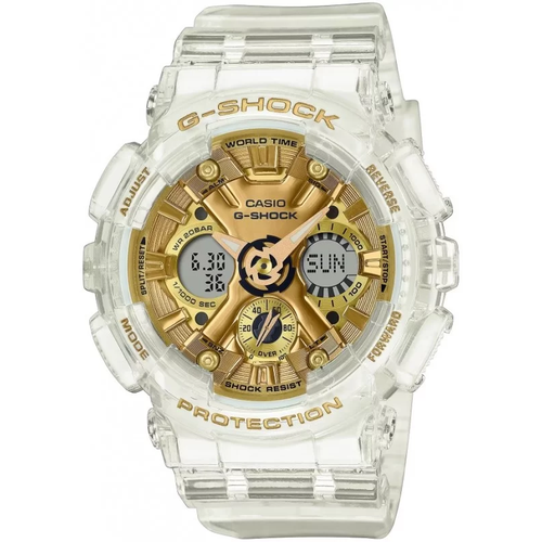 Наручные часы CASIO G-Shock Casio GMA-S120SG-7A, золотой, бесцветный