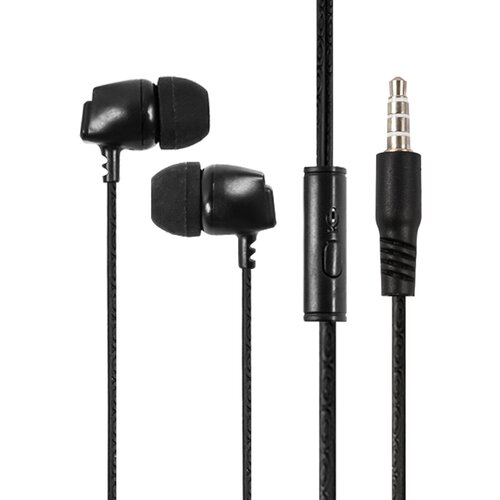 Наушники проводныеВкладыши с микрофоном для телефонаГарнитура с микрофоном для смартфонаСпортивные наушники jack 35 с кнопкой ответа черные 323₽