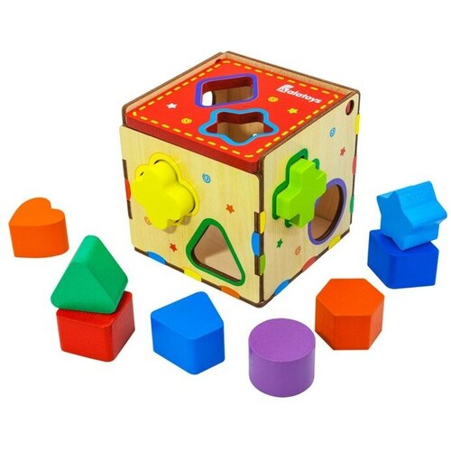 Сортер «Куб» логика куб kotik 138178