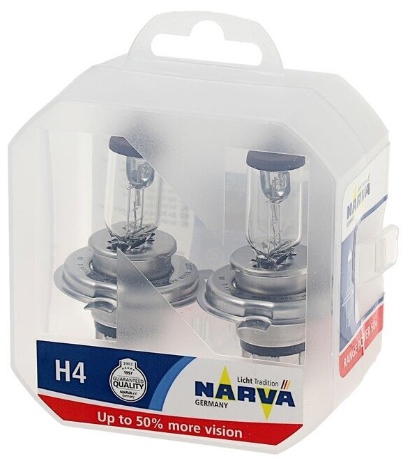 Лампа автомобильная галогенная NARVA , H4, 12В, 1шт - фото №11