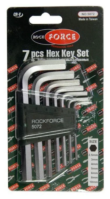 Набор ключей Rock force - фото №1