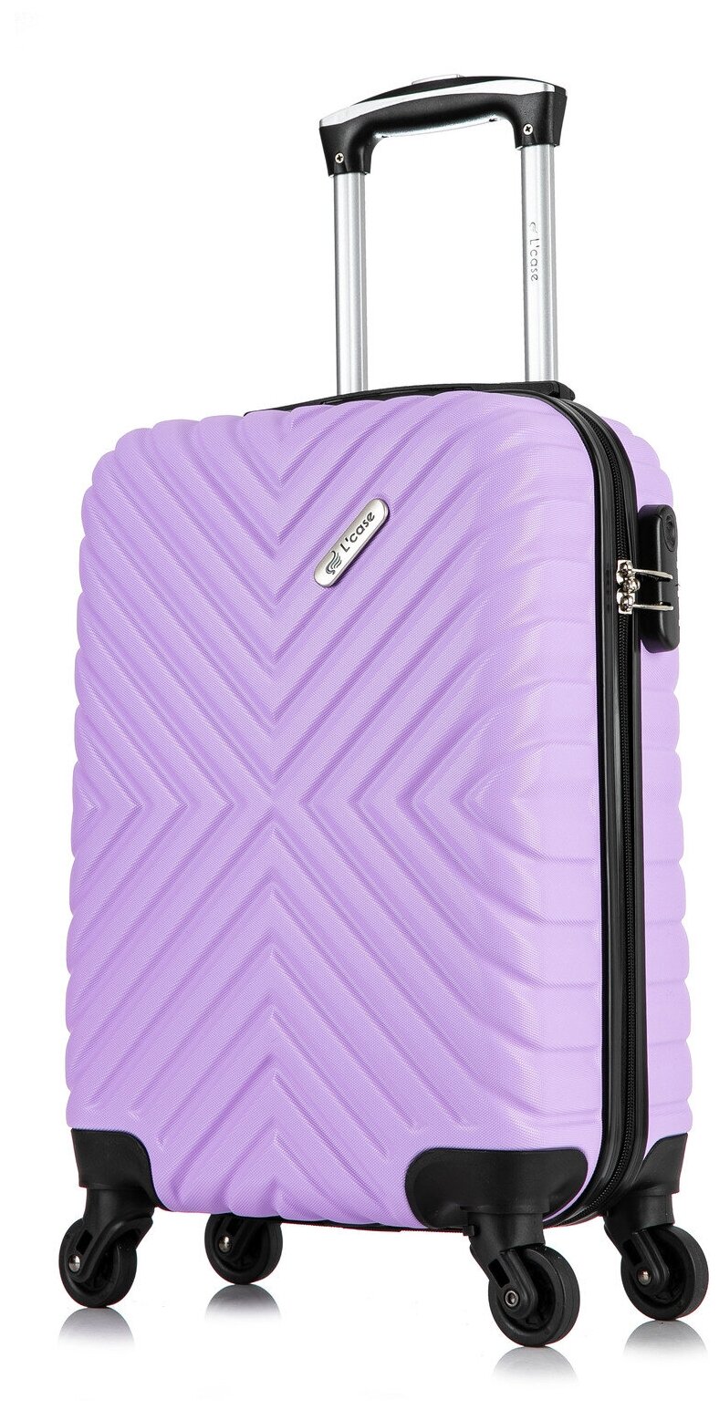 Чемодан L'Case New Delhi S light-purple / S Лиловый