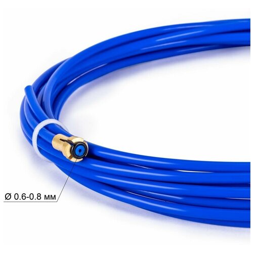 Канал FoxWeld 0,6-0,8мм тефлон синий, 5м (4563)