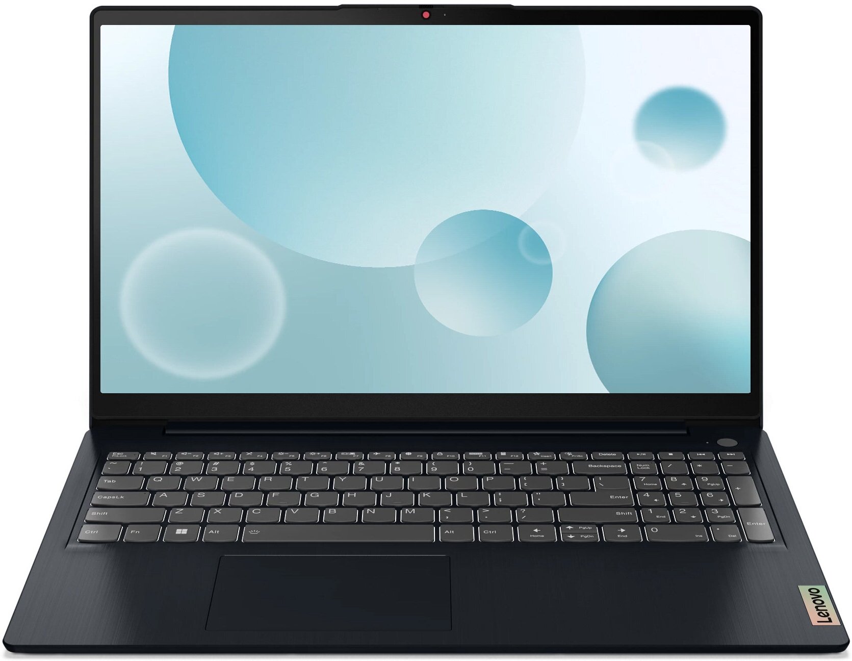 Ноутбук Lenovo IdeaPad 3 15IAU7, 15.6" (1920x1080) IPS/Intel Core i5-1235U/8ГБ DDR4/512ГБ SSD/Iris Xe Graphics/Без ОС, синий [82RK003WRK]