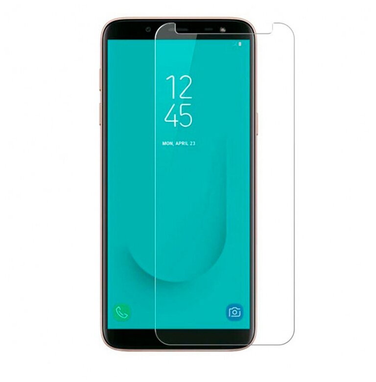 Защитное стекло Nuobi 0.3mm 9H для Samsung Galaxy J4 Core (Анти-отпечаток) (Прозрачный (1 шт))